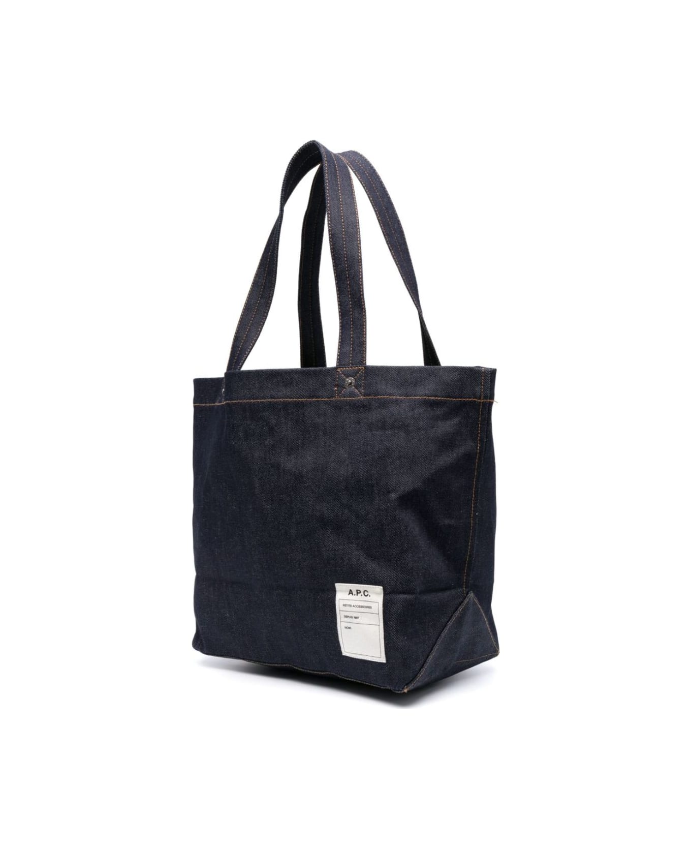 A.P.C. Thiais Shopping Bag - BLUE