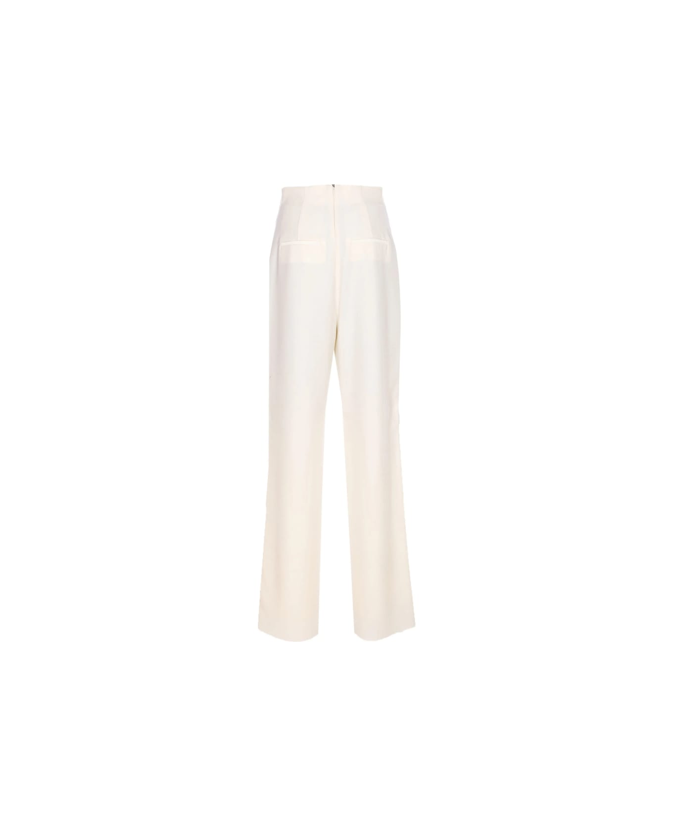 Max Mara Pianoforte Pant - WHITE