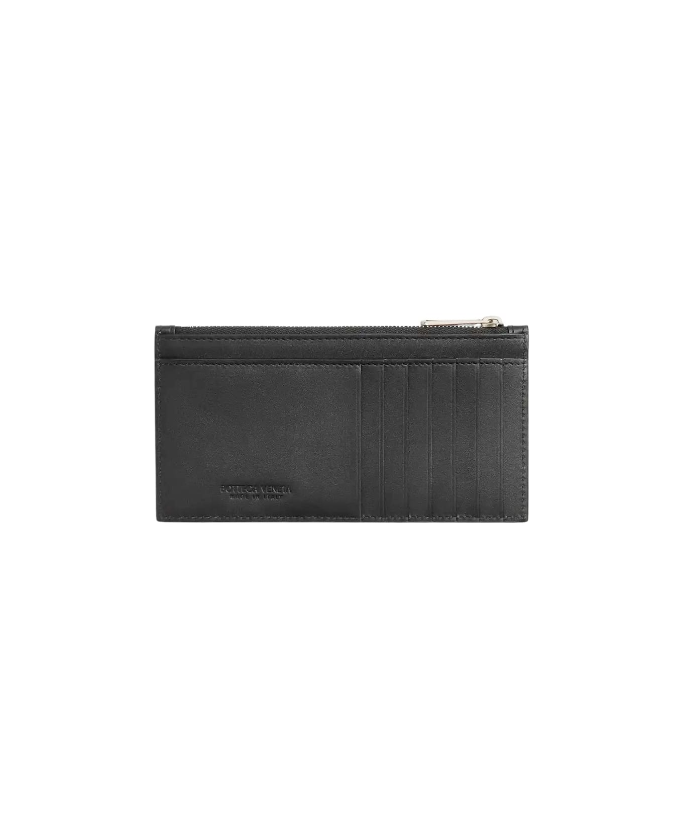 Bottega Veneta Intrecciato Coin Purse - Black
