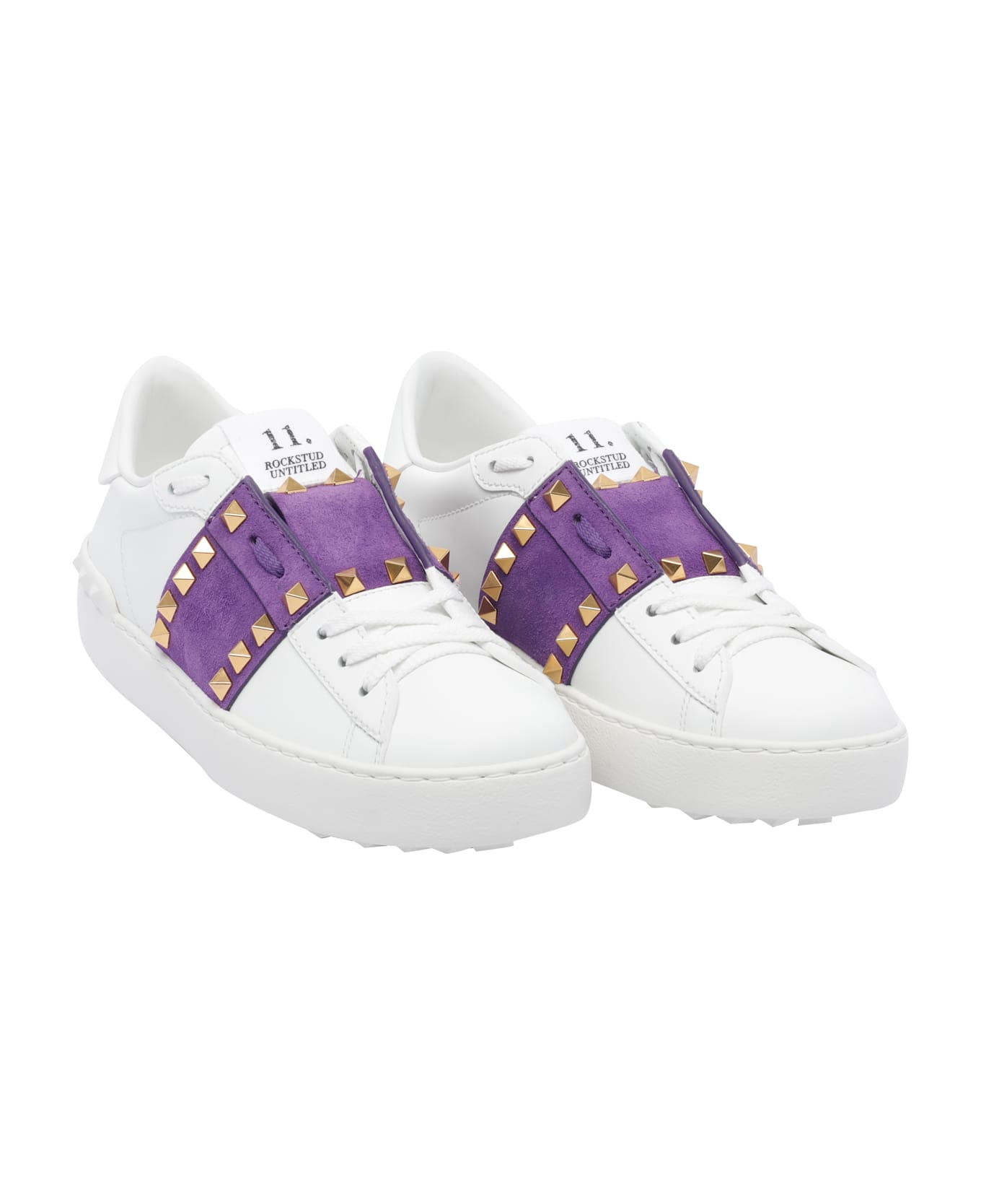 Valentino Garavani Rockstud Untitled Sneakers - White