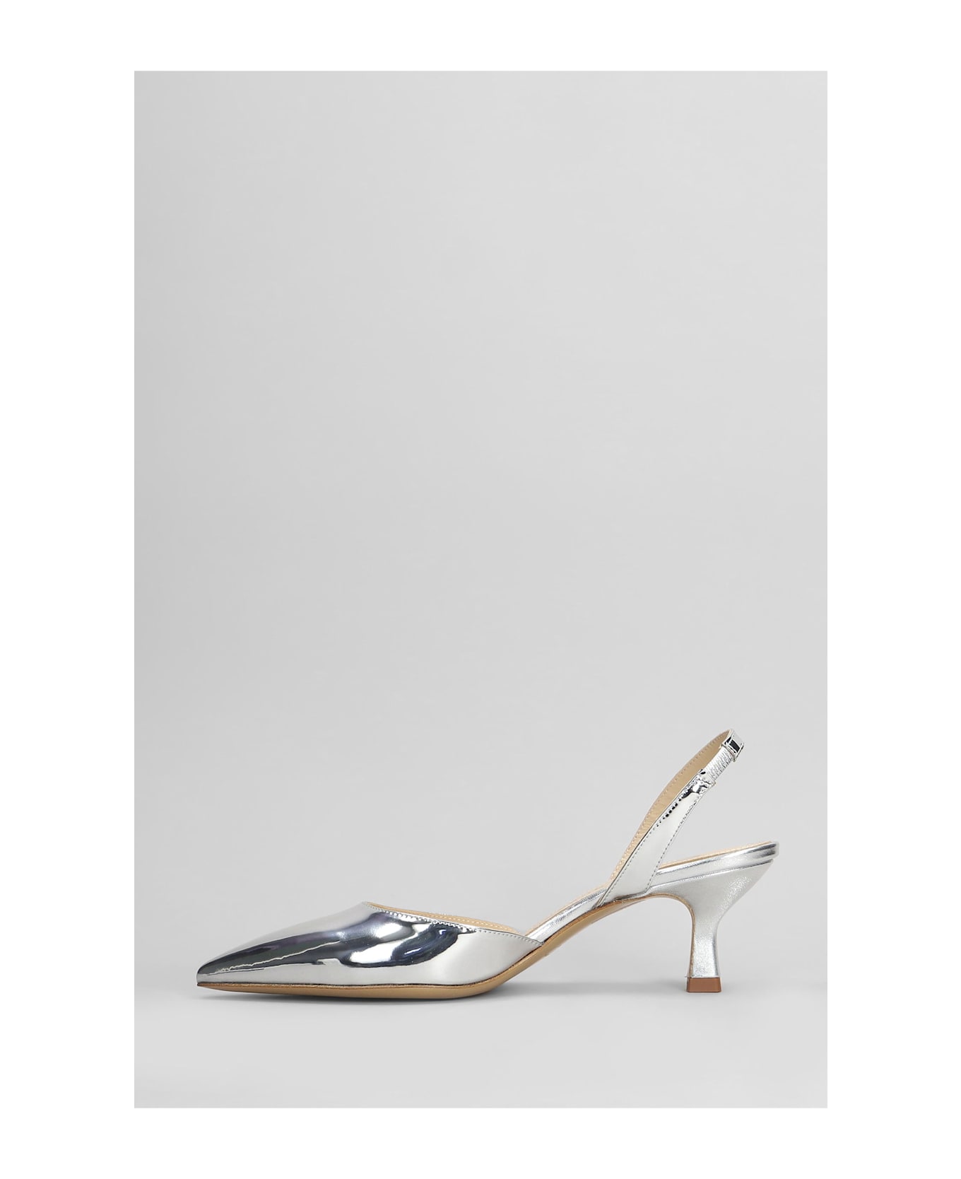 Fabio Rusconi Sandals In Silver Leather - silver