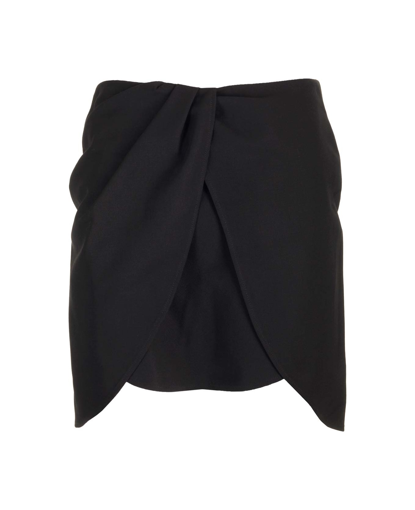 Off-White 'twist' Mini Skirt - Black スカート