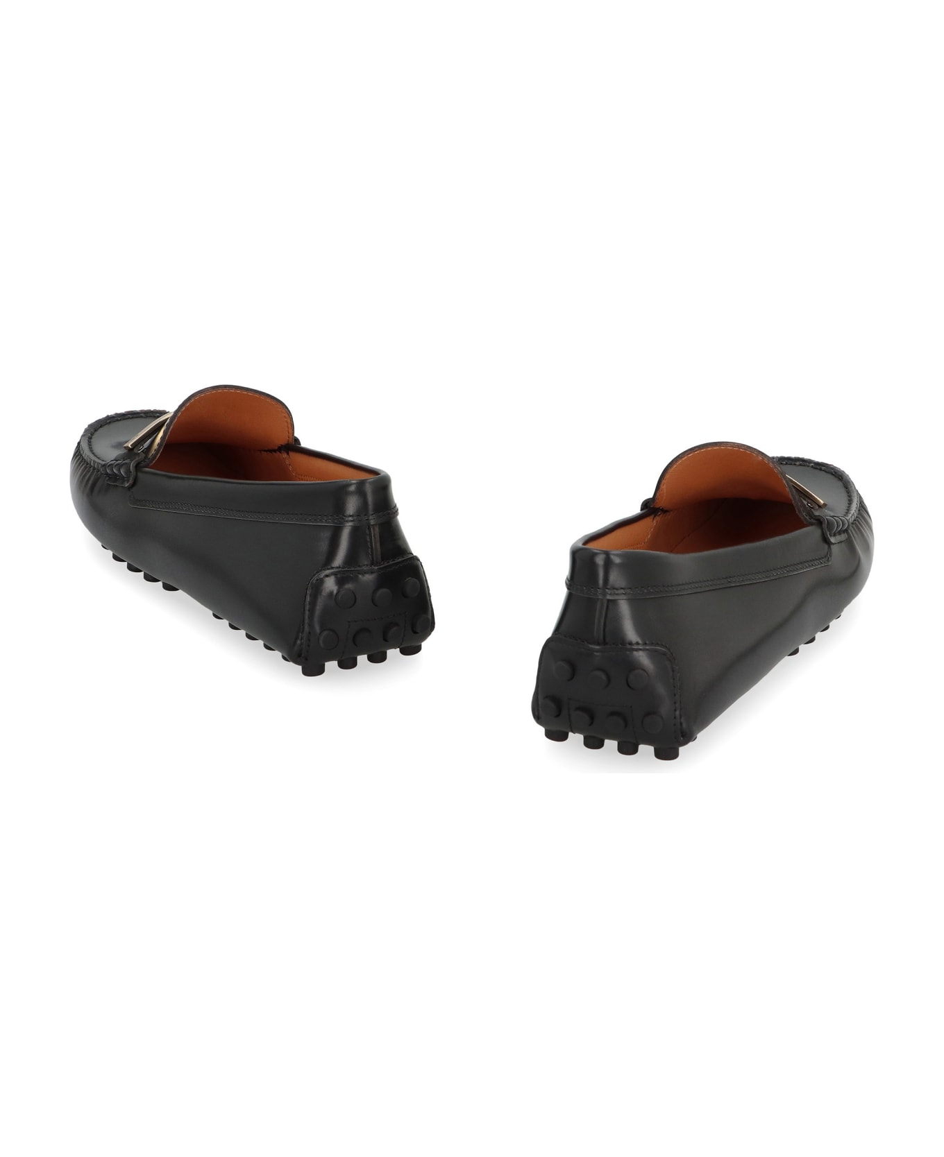 Tod's Gommino Leather Loafers - black