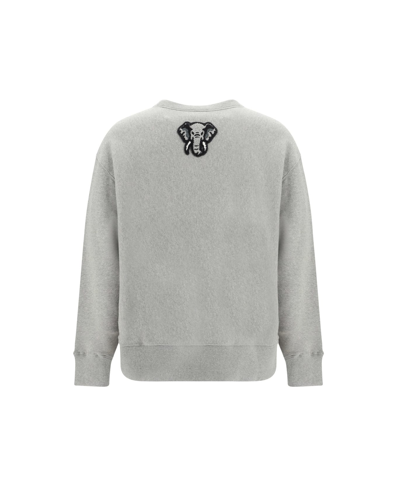 Kenzo Cotton Varsity Sweatshirt - grey