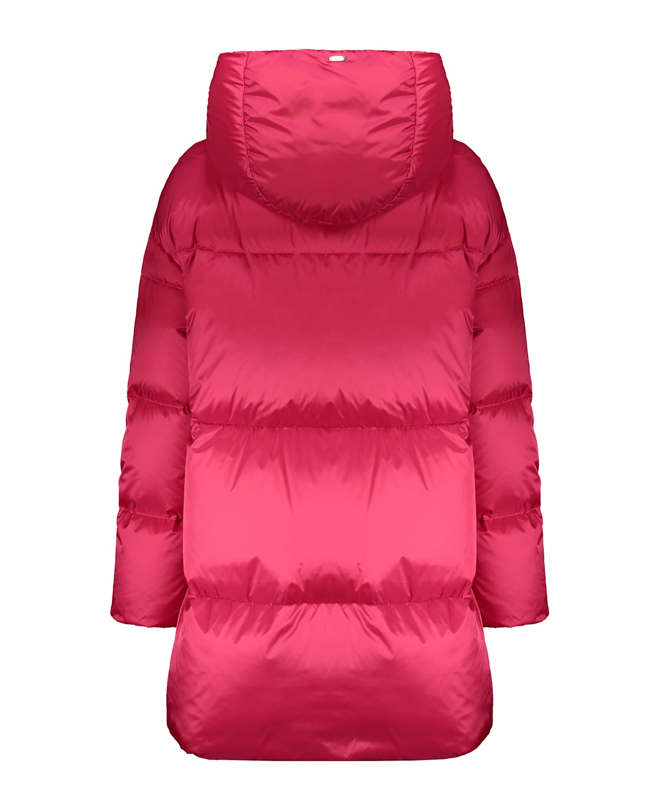 Herno Hooded Down Jacket - Fuchsia