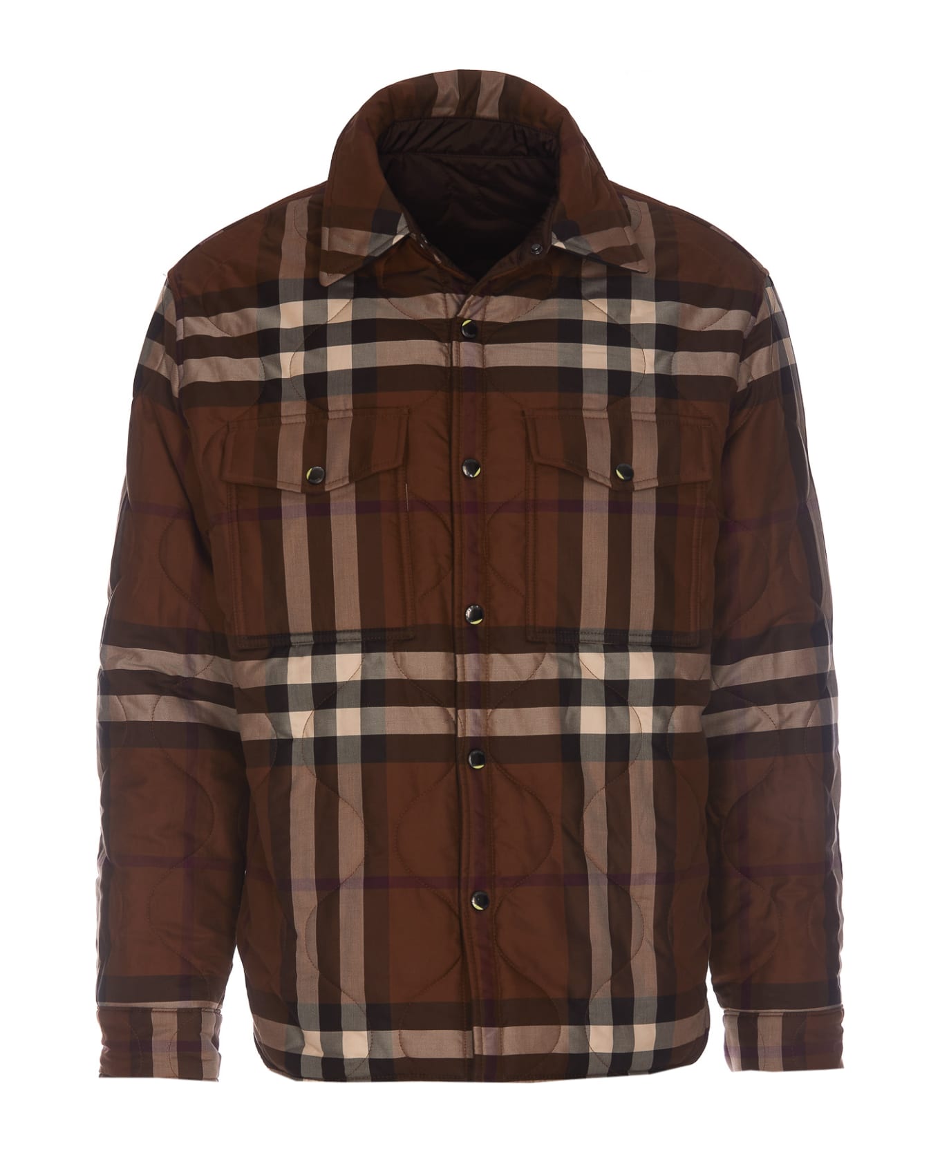 Burberry Reverse Collam Jacket - Dark Truffle Brown