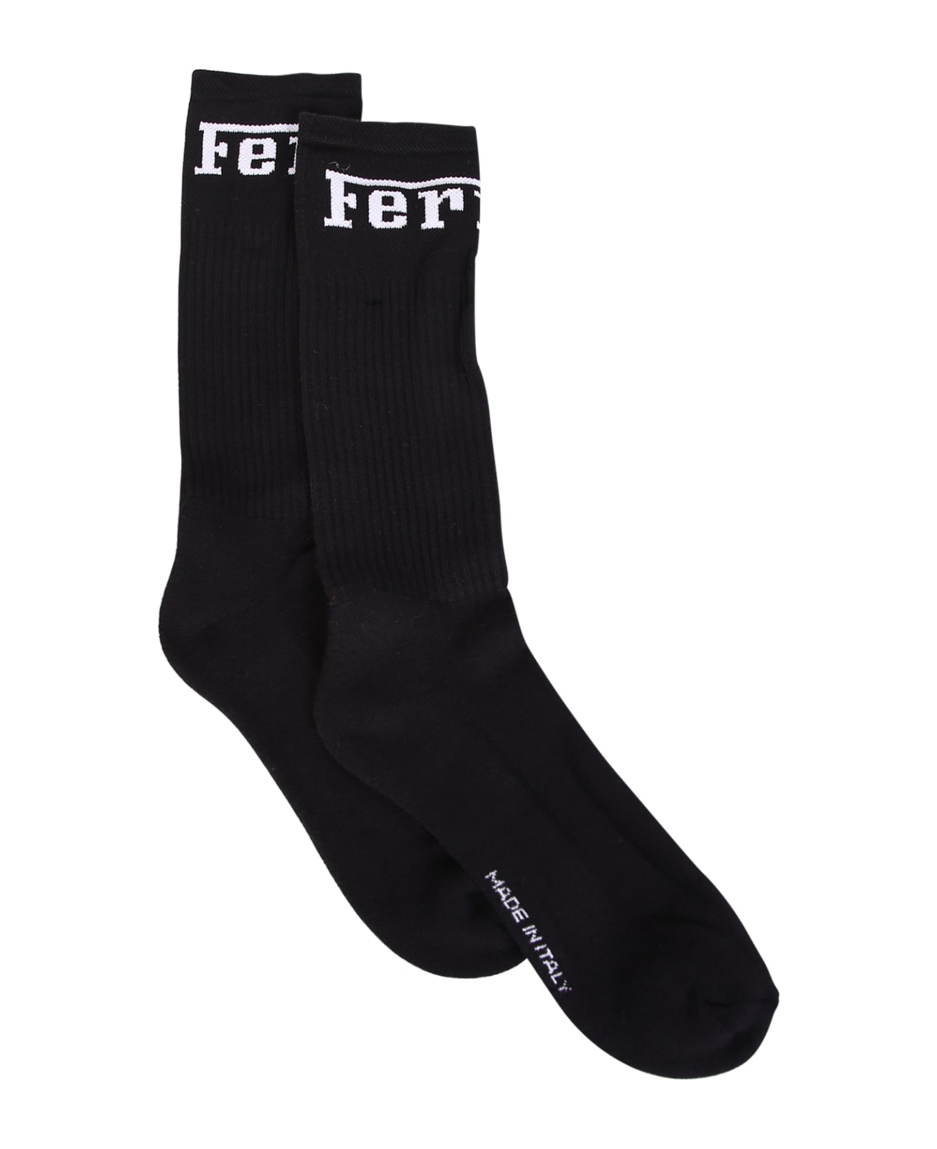 Ferrari Cotton Blend Socks - Black