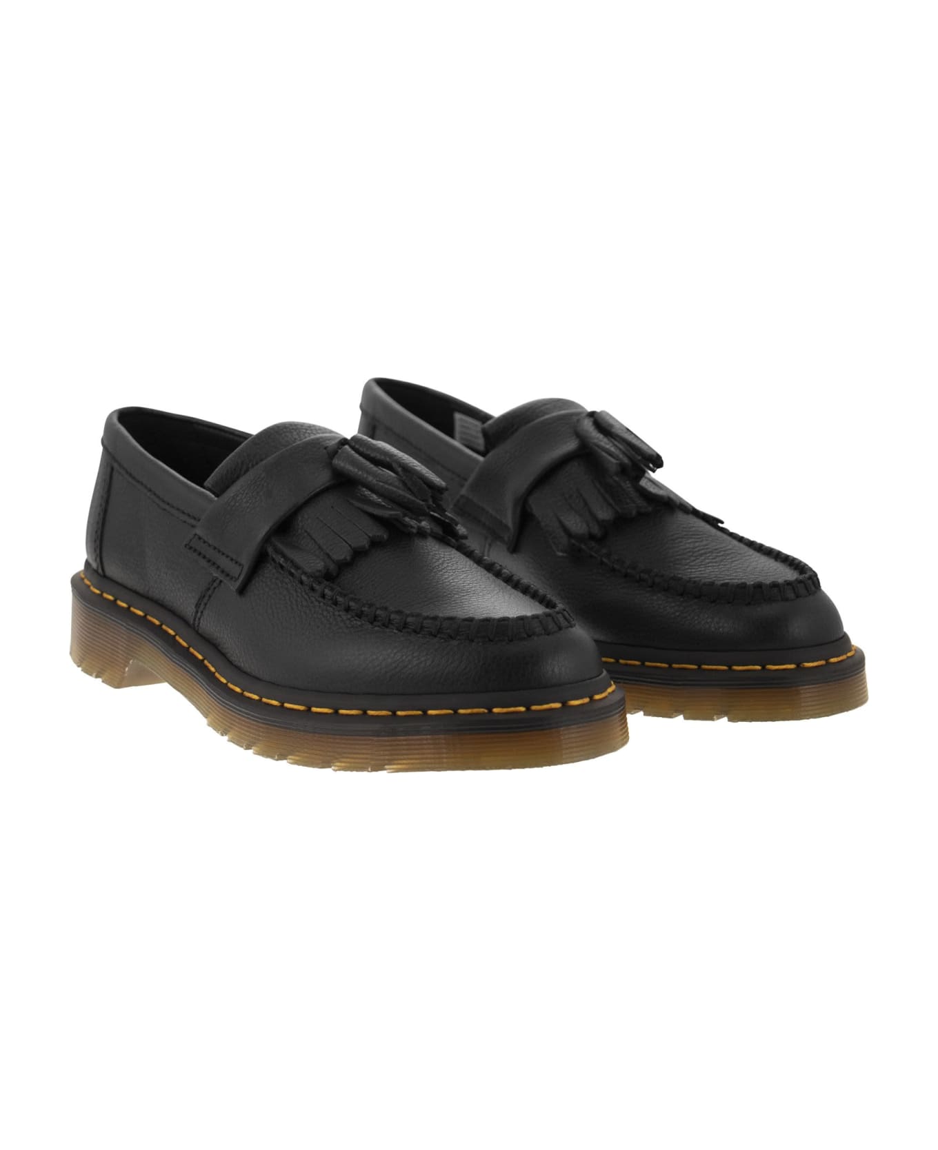 Dr. Martens Adrian Tassel Detailed Loafers - Black