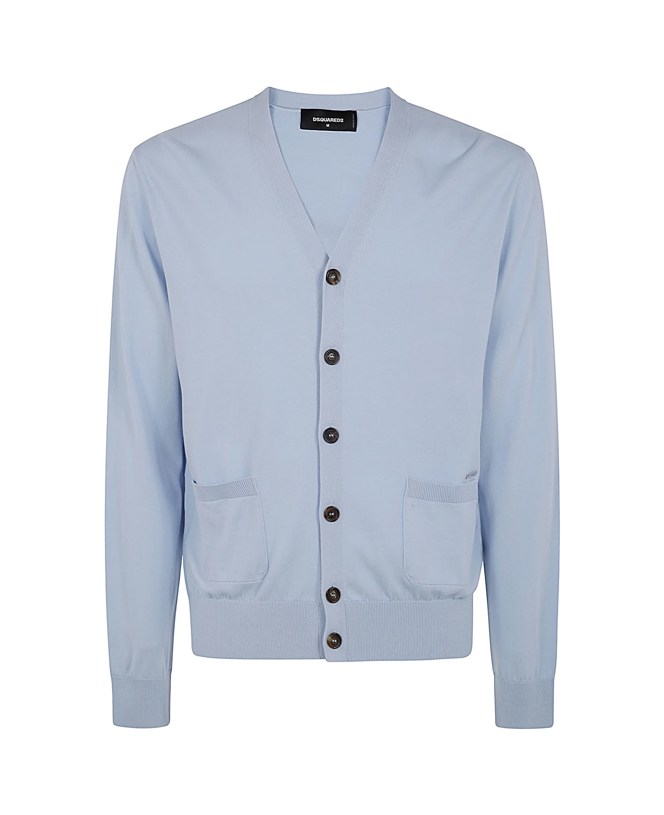Dsquared2 Knitted Cardigan - Blue Bell