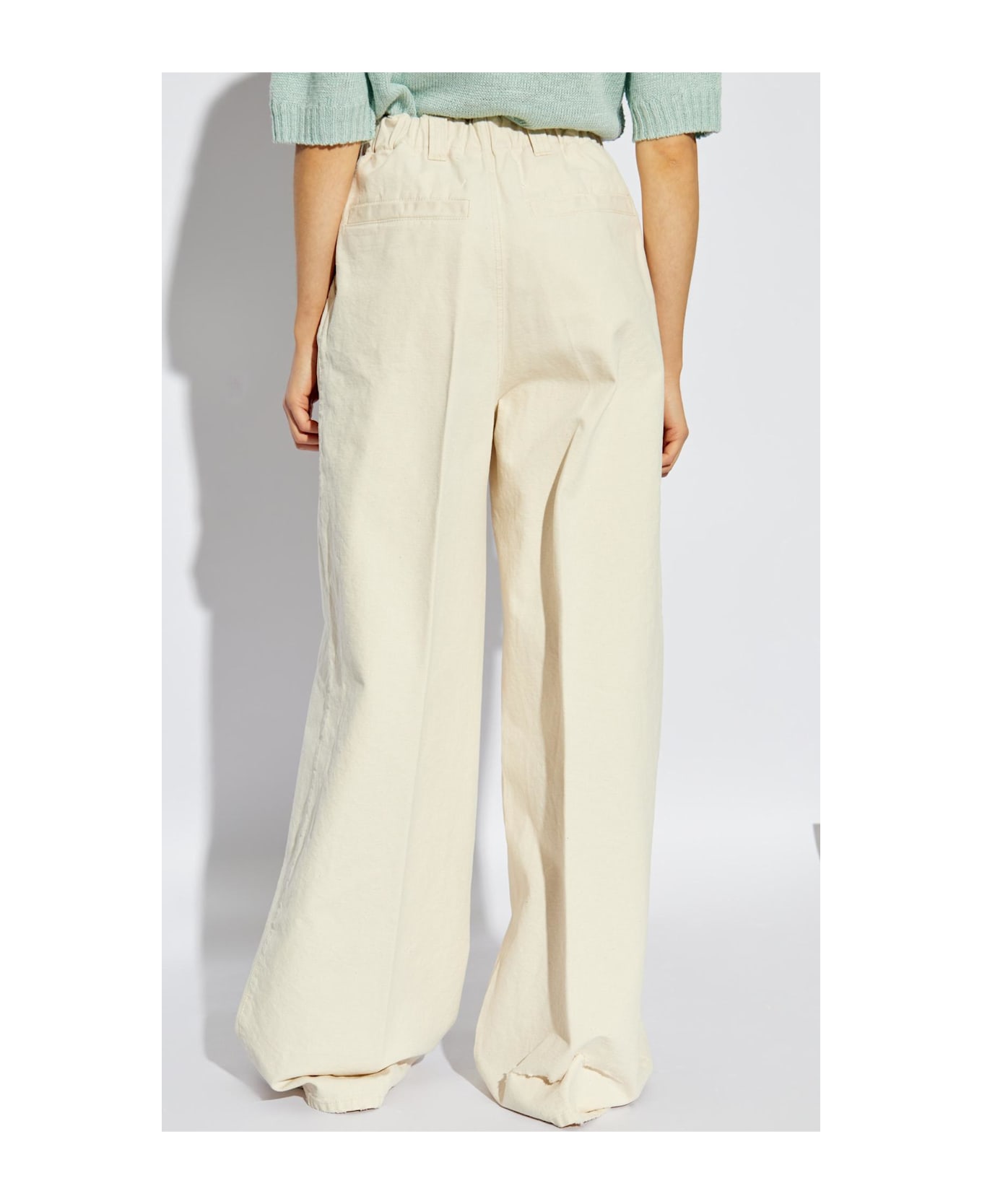 Maison Margiela Pants With Pockets - Beige