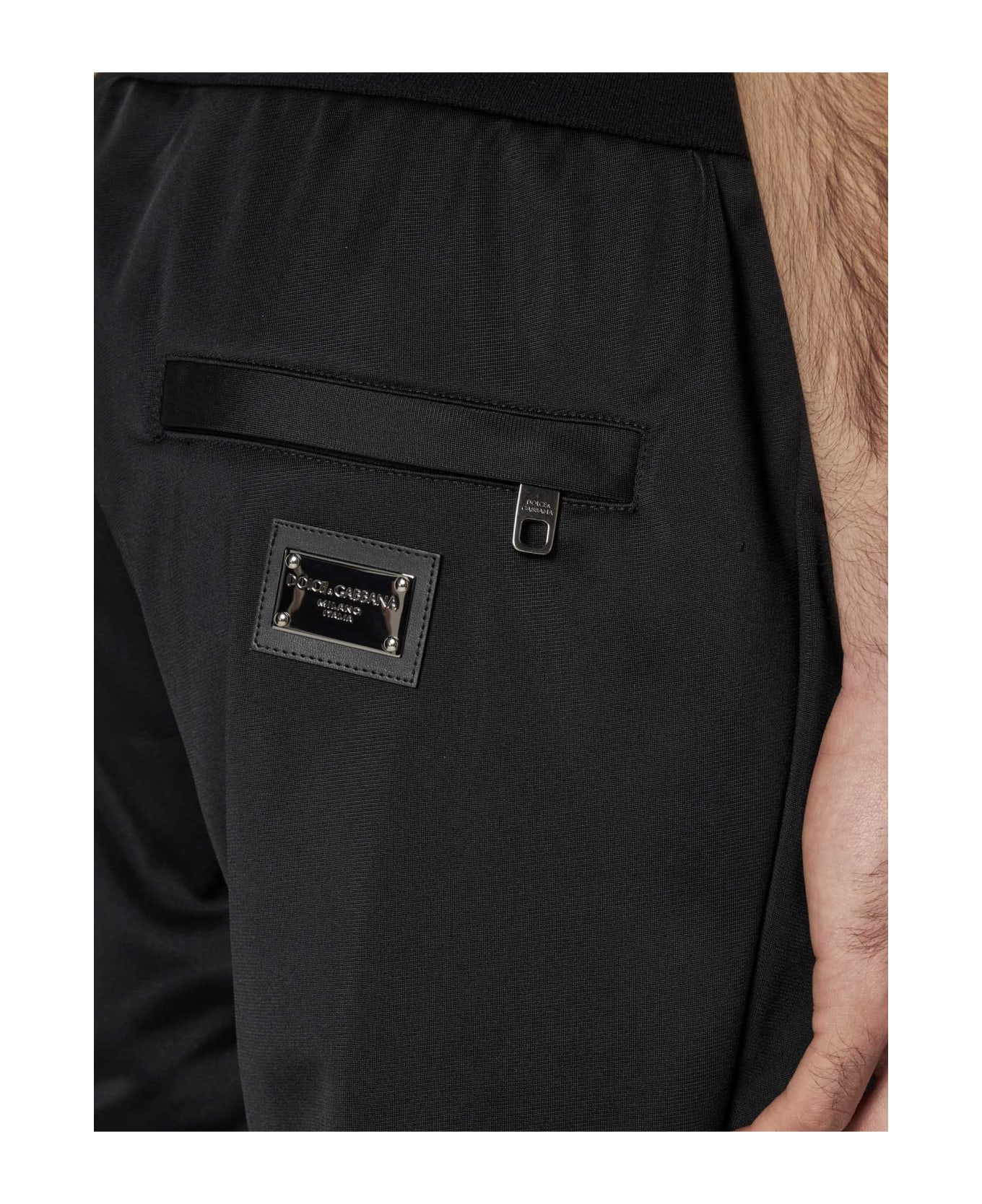 Dolce & Gabbana Pants - black スウェットパンツ