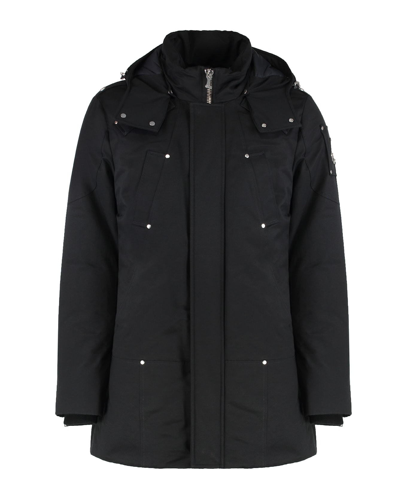 Moose Knuckles Parka Stirling Padded - black