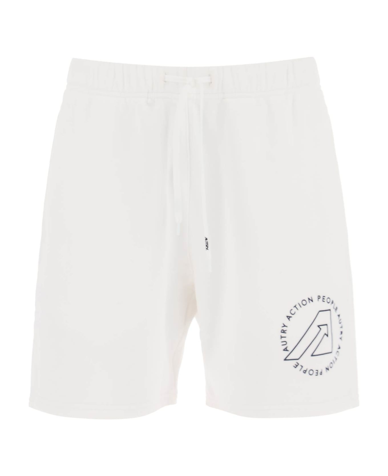 Autry Icon Sporty Shorts - WHITE (White)