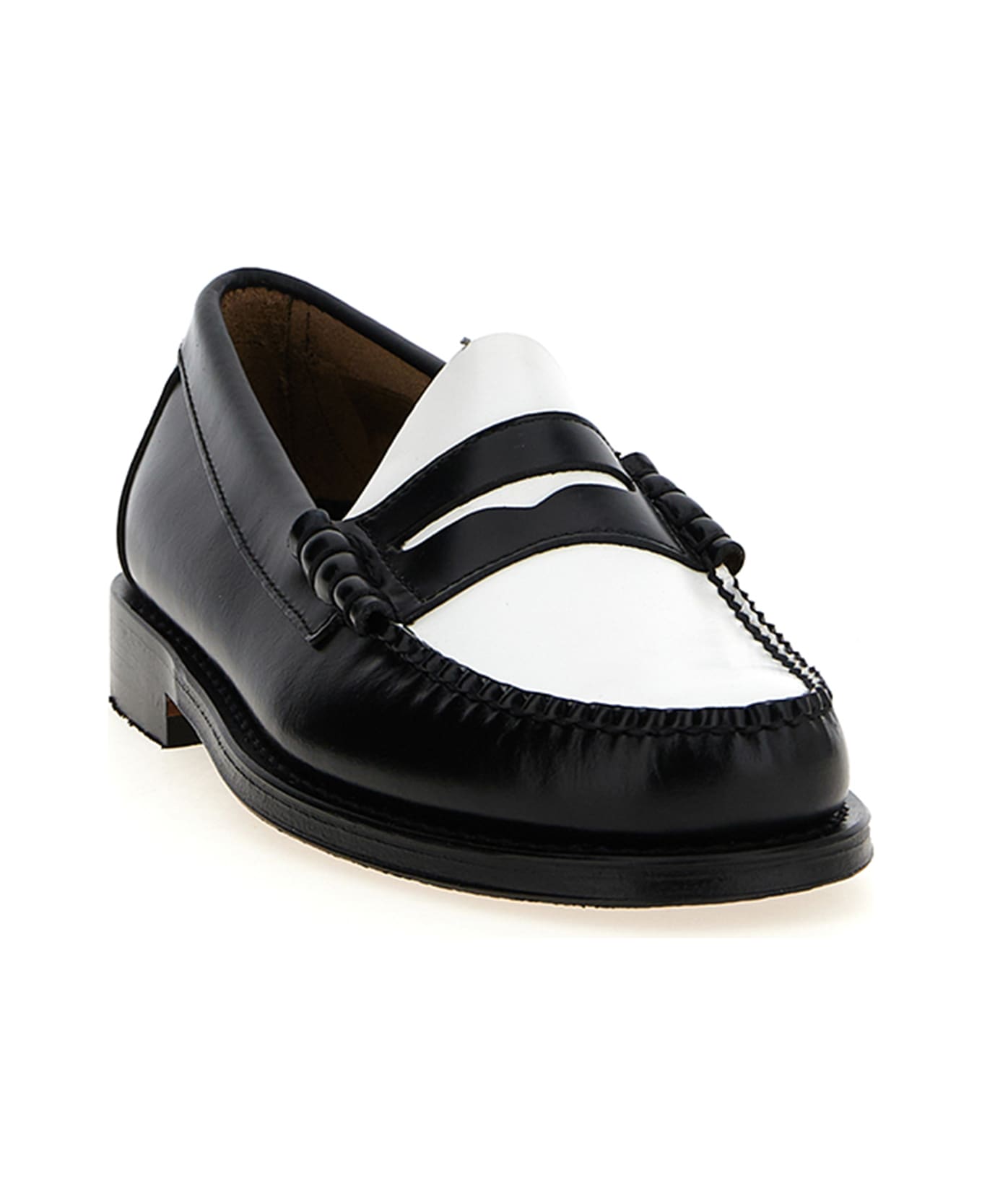 G.H.Bass & Co. 'weejuns Larson' Loafers - White/Black