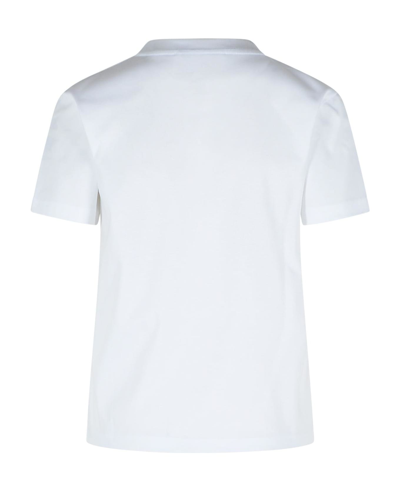 Lanvin White Cotton T-shirt - White