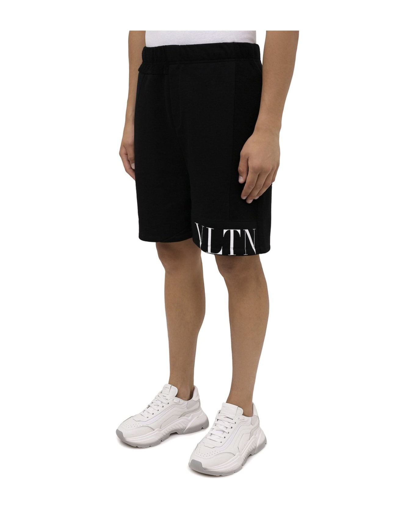 Valentino Track Shorts - Black