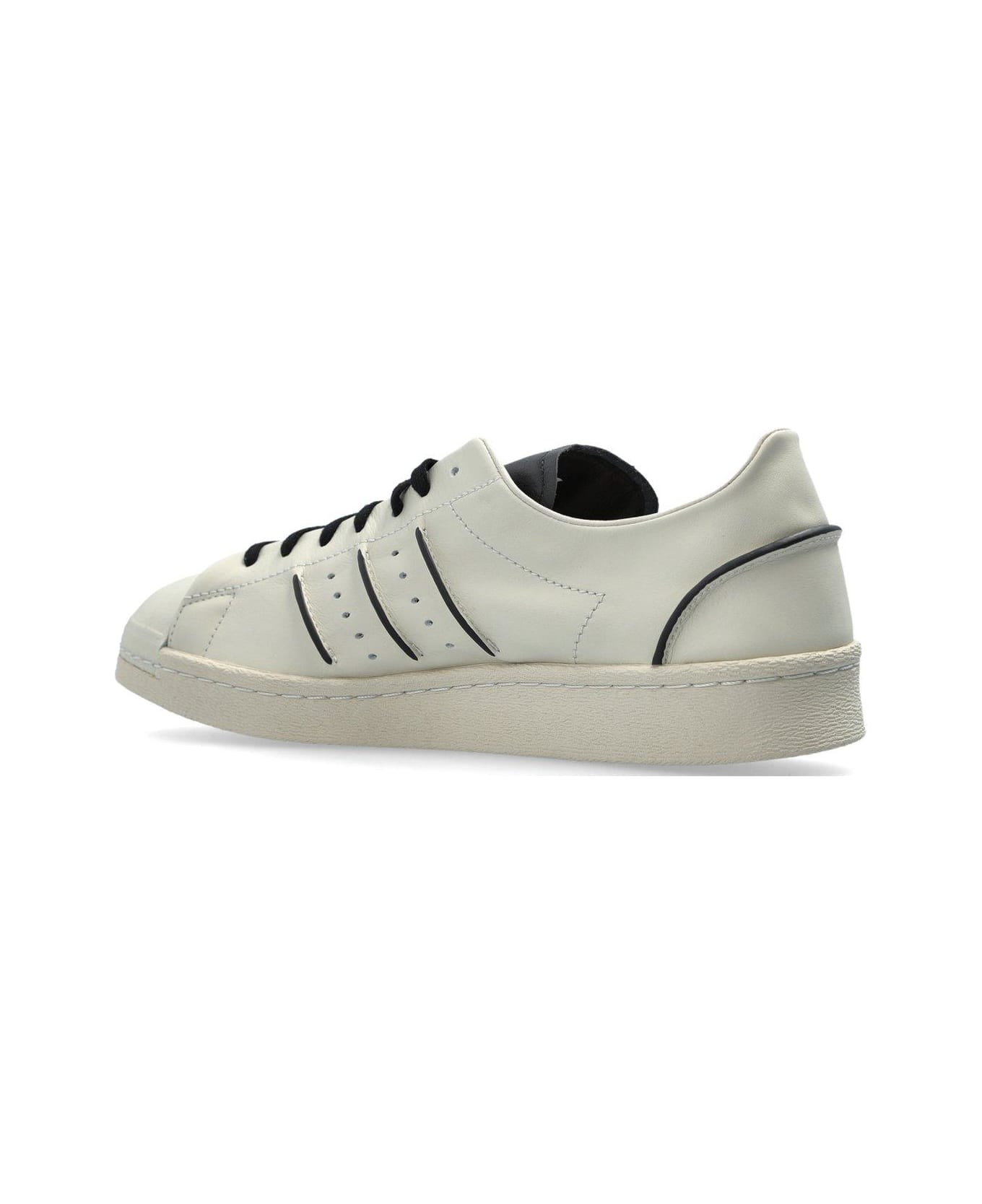 Y-3 Superstar Sneakers - TALCTALCBLACK