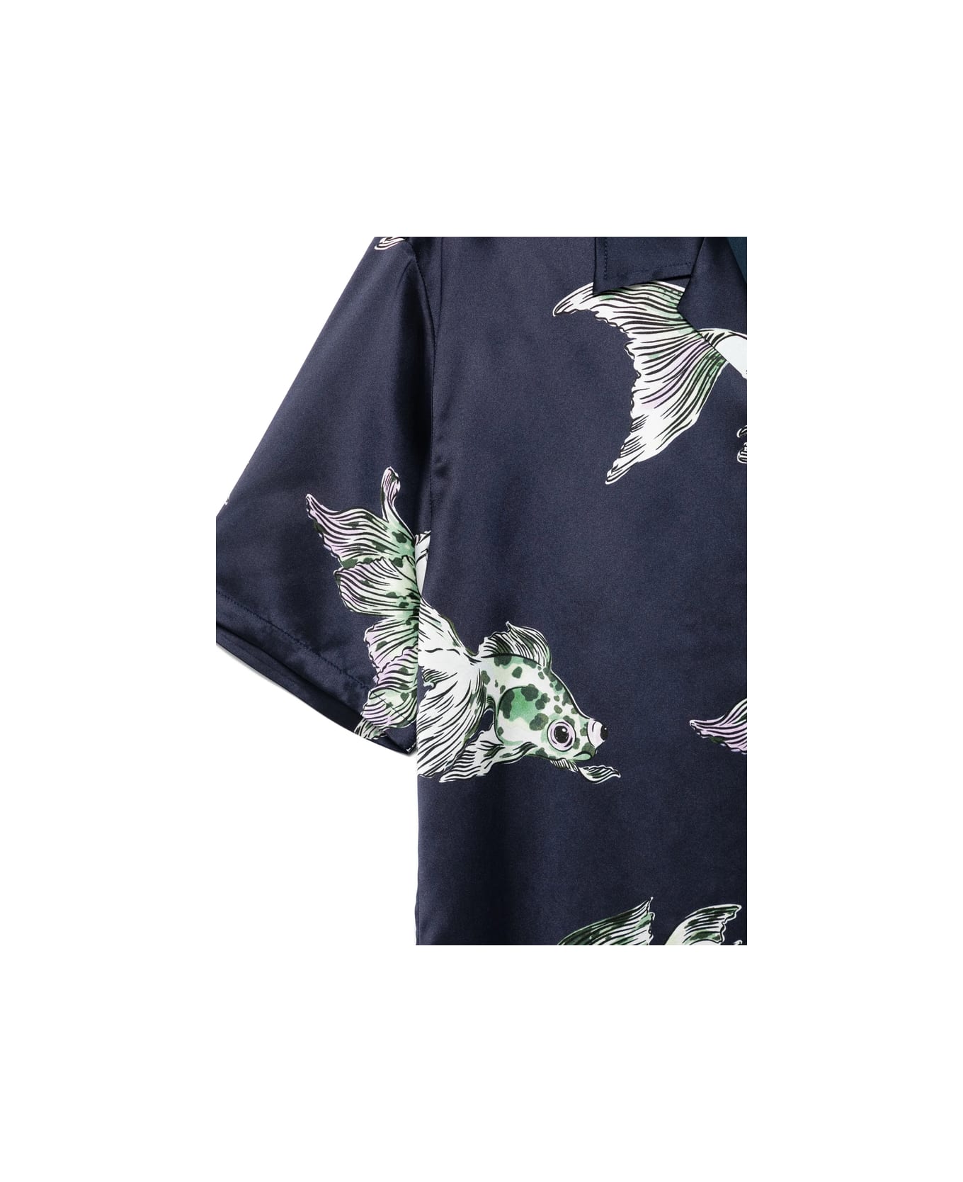 Olivia Von Halle Jumpsuit - BLUE/WHITE