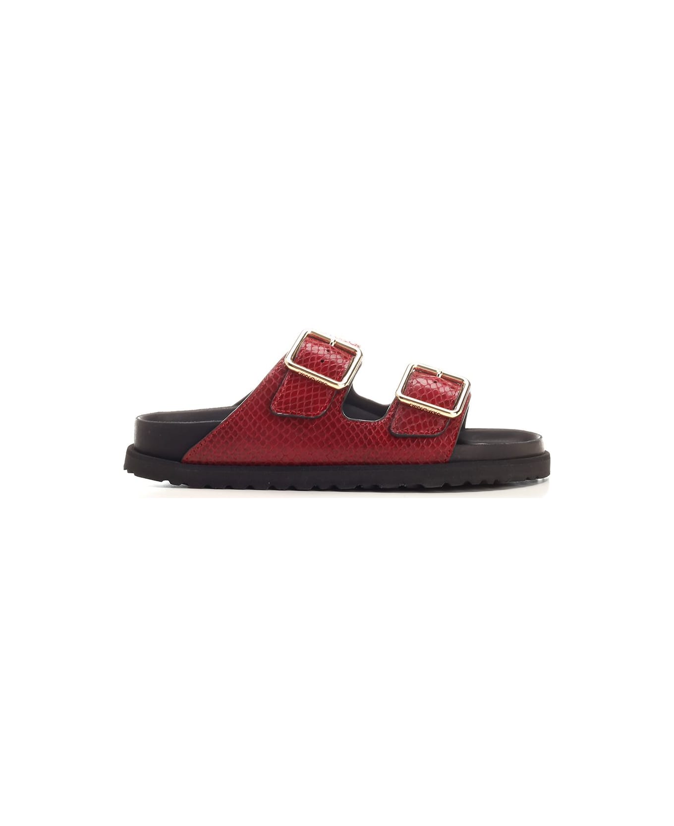 Birkenstock Arizona Double Buckle Sandal - Red