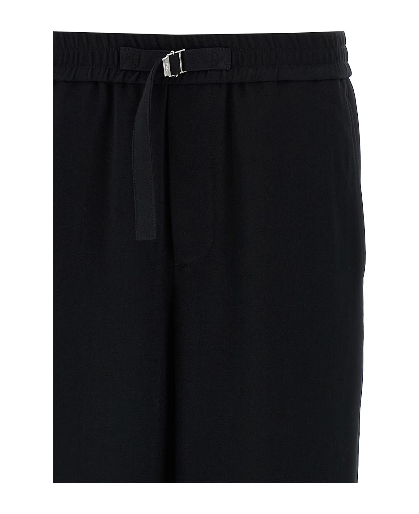Ami Alexandre Mattiussi Elasticated Pants - Black  