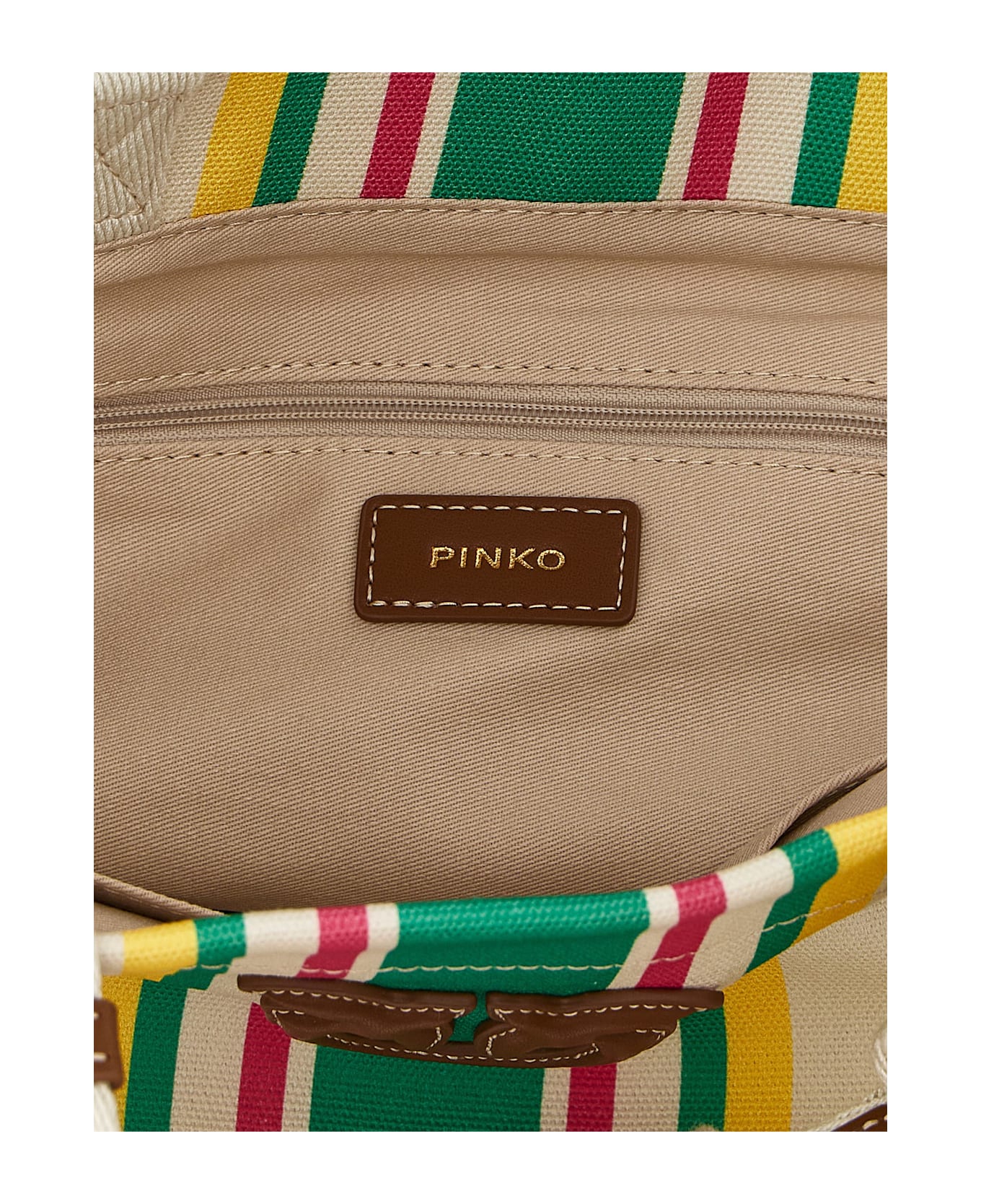 Pinko Shopping Medium Stripes - Multicolor