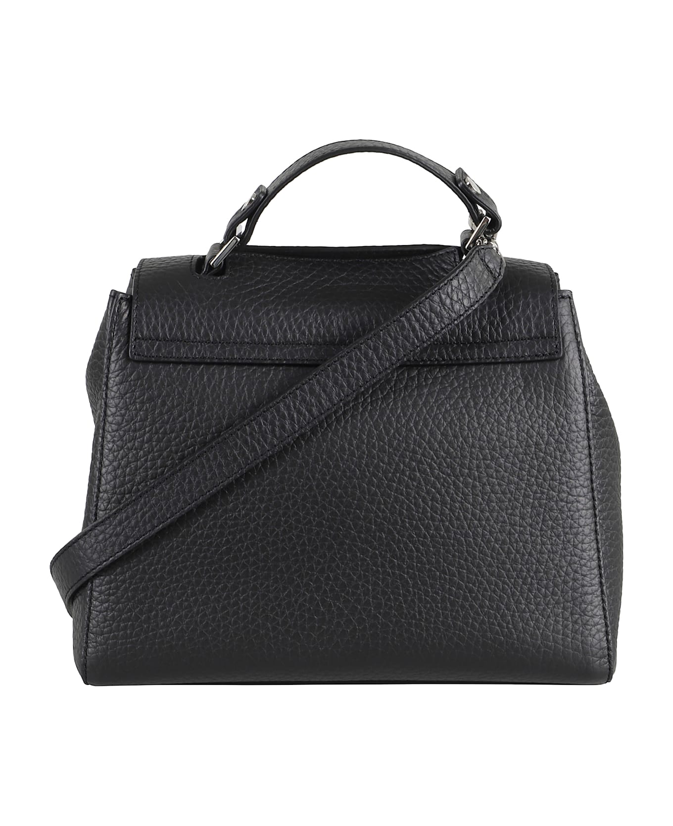 Orciani Borsa Sveva Soft Piccola A Mano - Nero