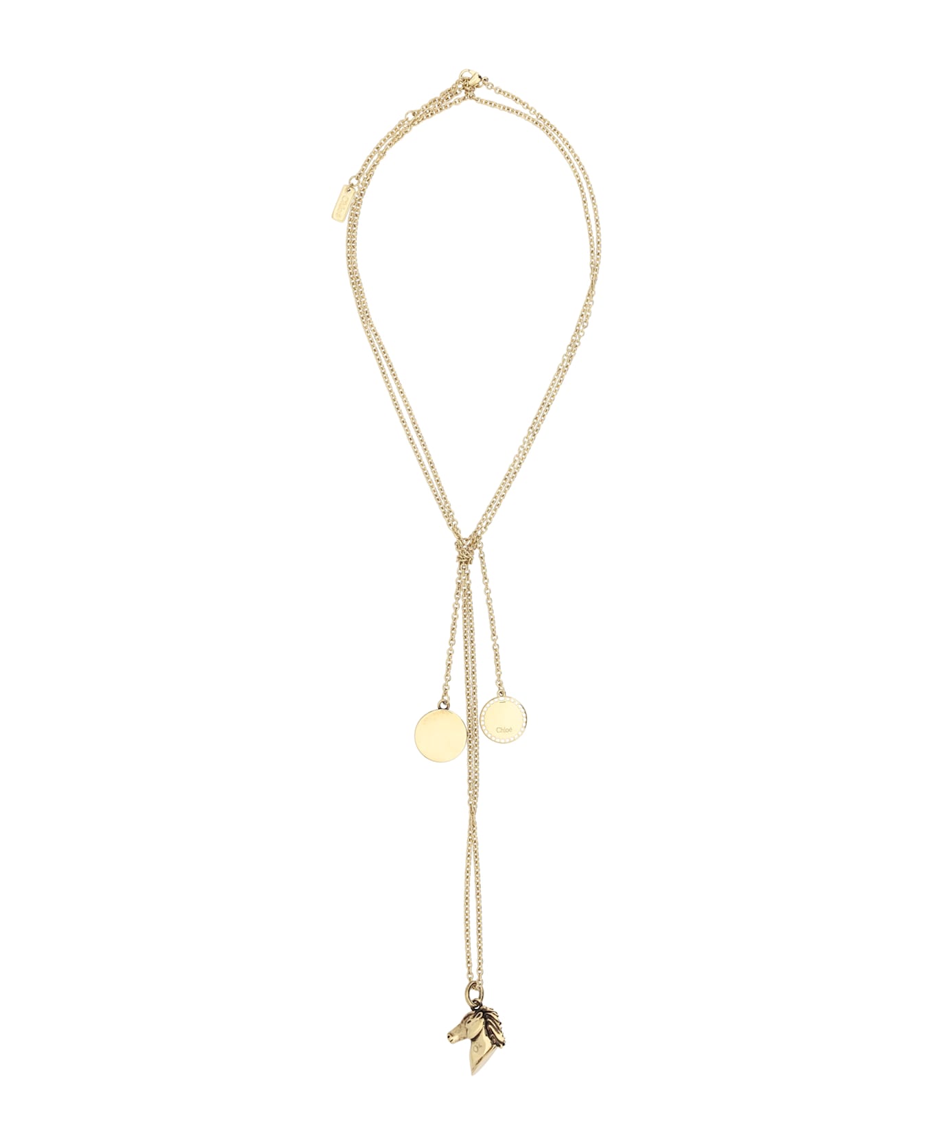 Chloé Necklace - Vintage Gold