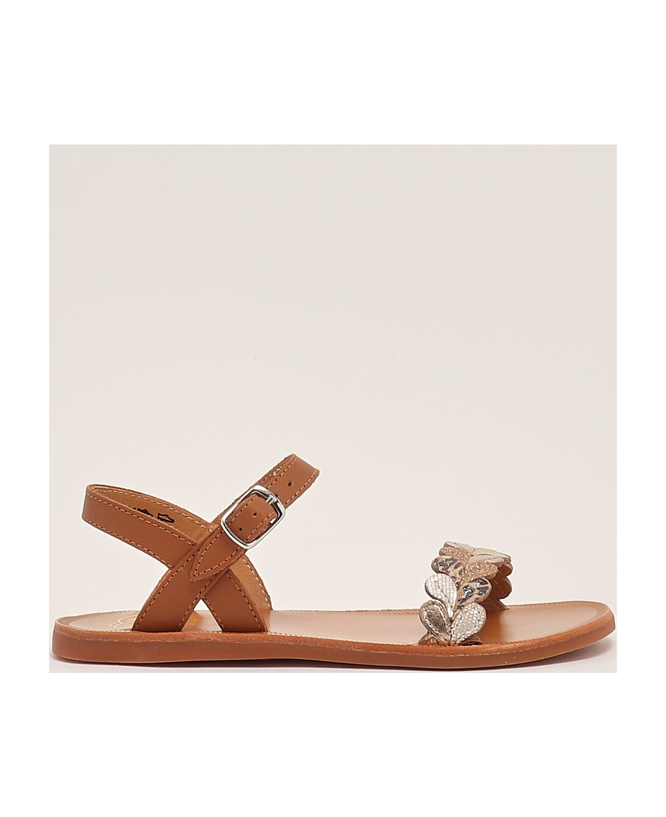 Pom d
Api Plagette Ferns Sandal - CAMEL