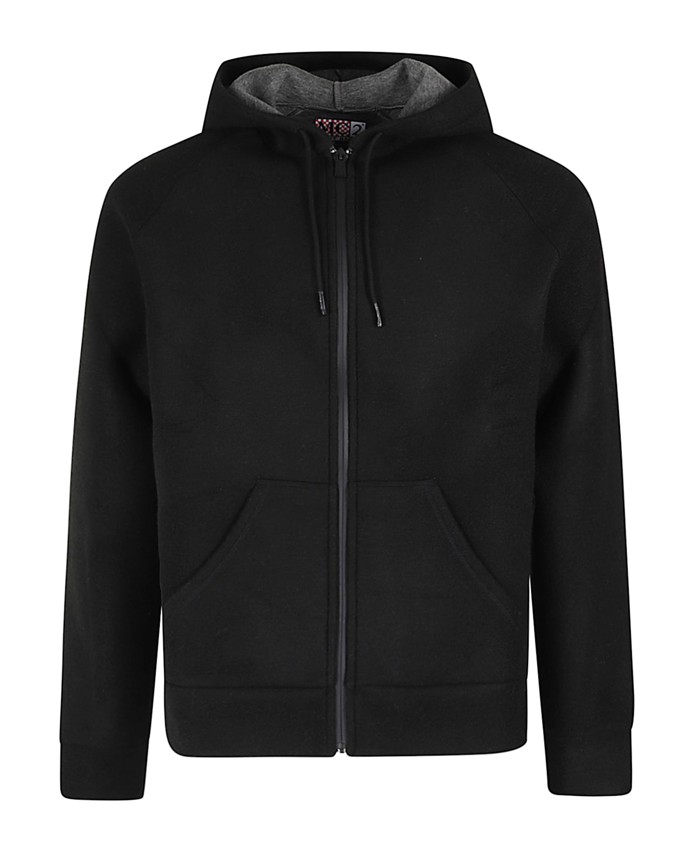 MC2 Saint Barth Full Zip Hoodie - Black