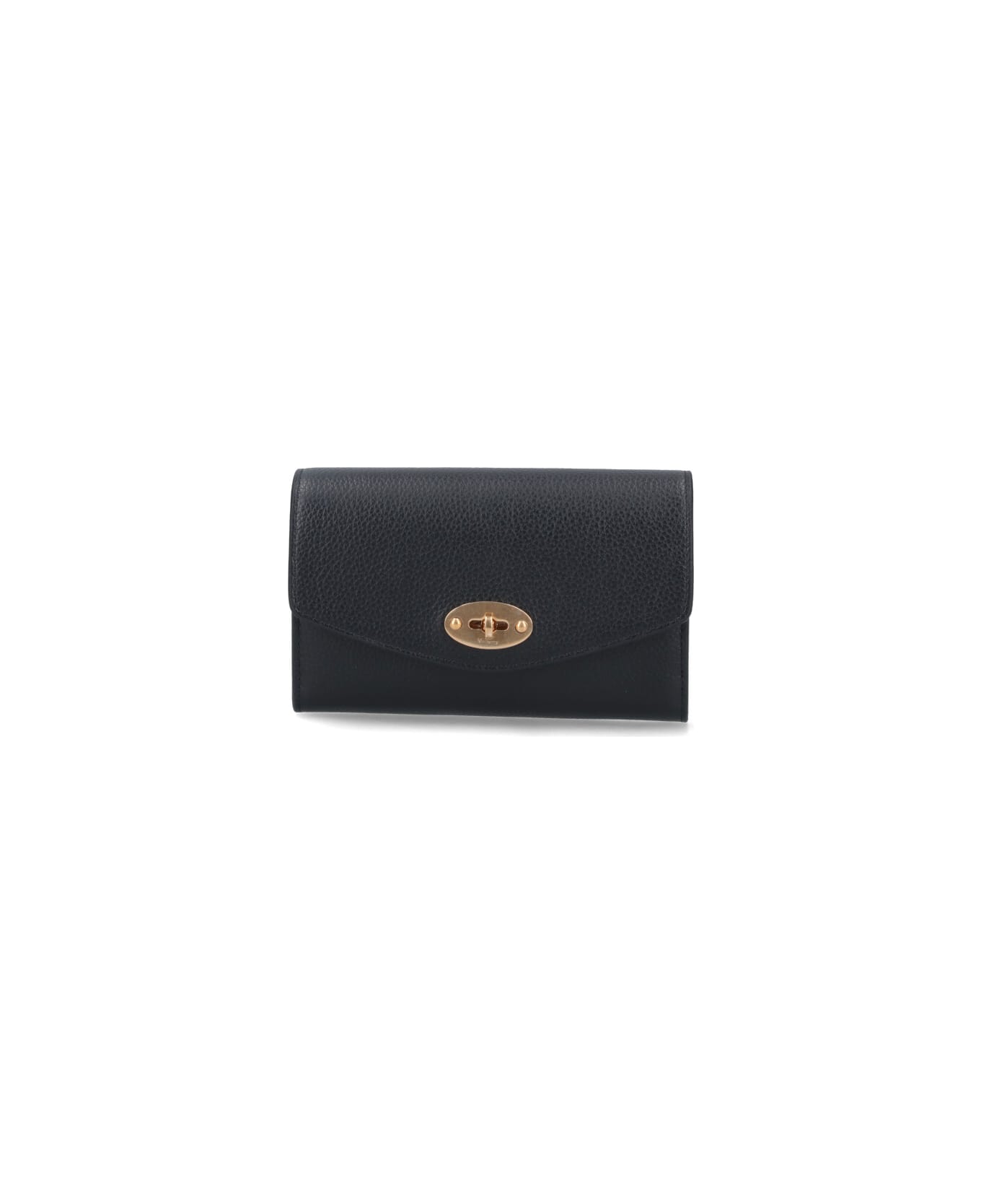 Mulberry Medium Wallet "darley" - Black  