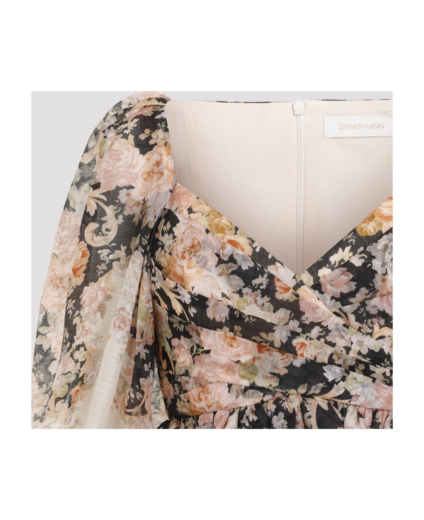 Zimmermann Illustration Draped Mini Dress | italist, ALWAYS