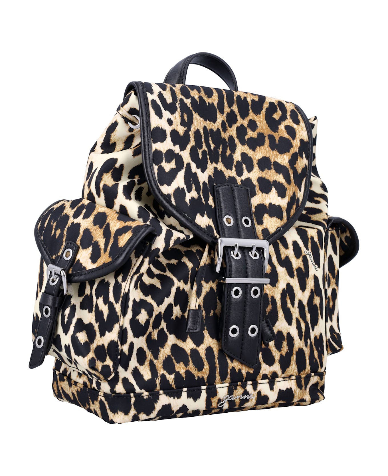 Ganni Small Bucky Nylon Backpack - LEO