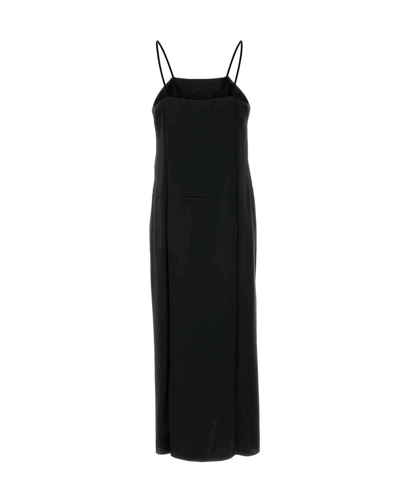 ワンピース PRADA SS25 Black satin dress (P3O45SOOO15ZC F0002) Prada Black Satin Dress | italist