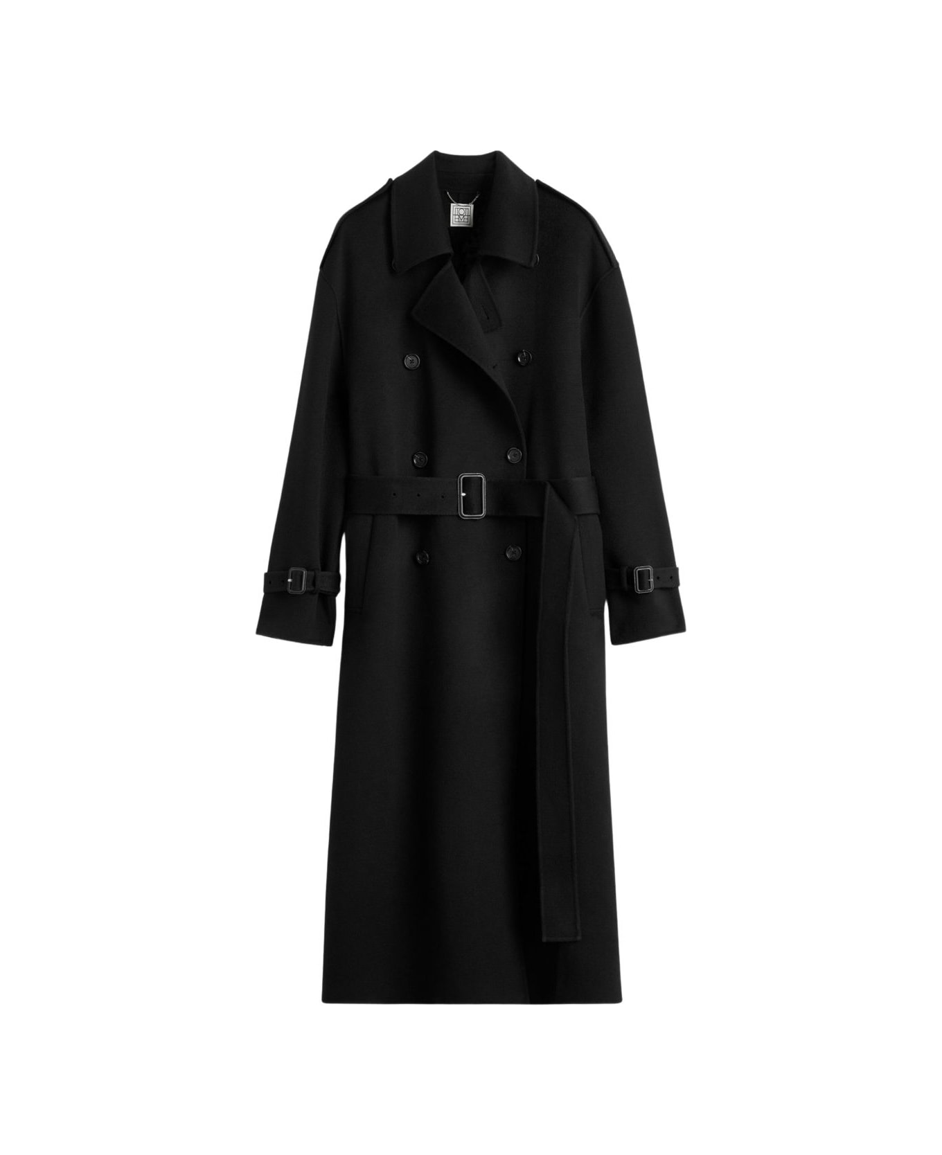 Totême Wool Coat - Black