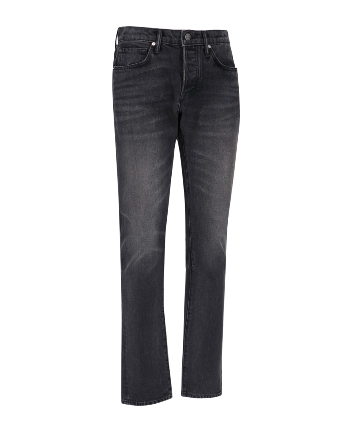 Tom Ford Slim Fit Jeans - Black  