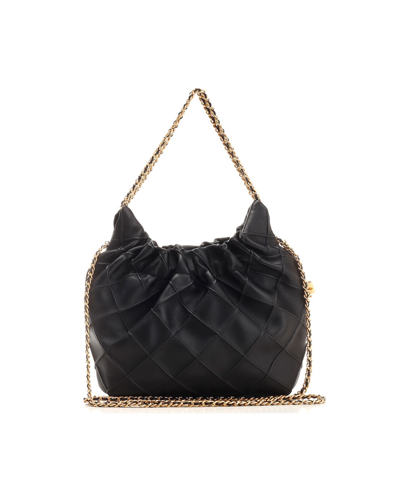 Tory Burch Fleming Drawstring Bag - Black