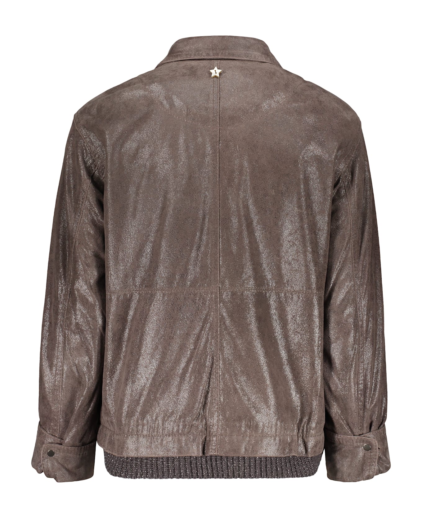 Lorena Antoniazzi Leather Jacket - brown