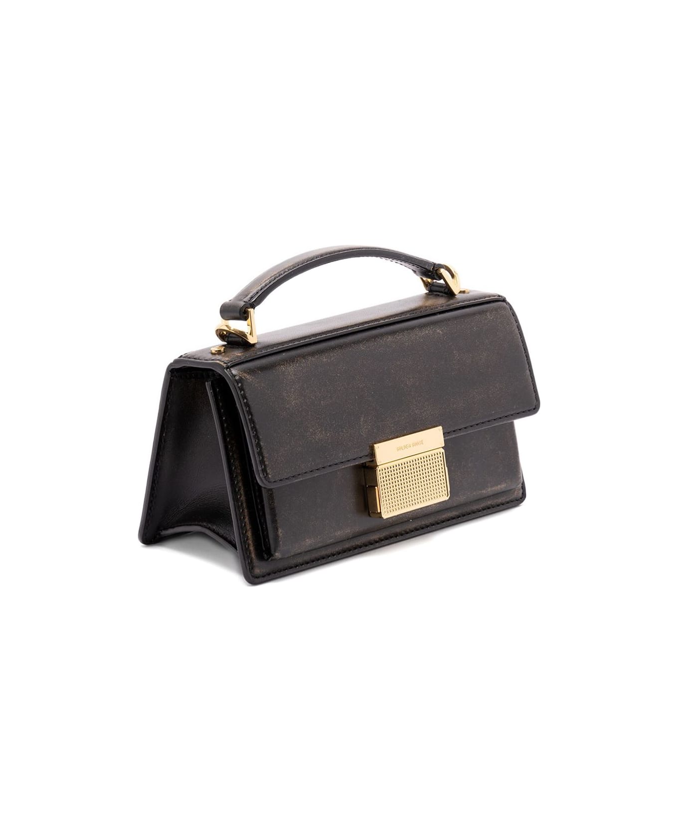 Golden Goose Venezia Small Leather Handbag - Black