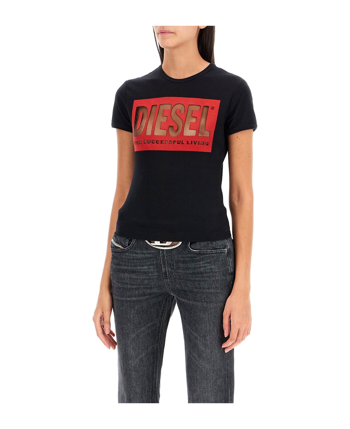 Diesel T-shirt T-m - Deep/black