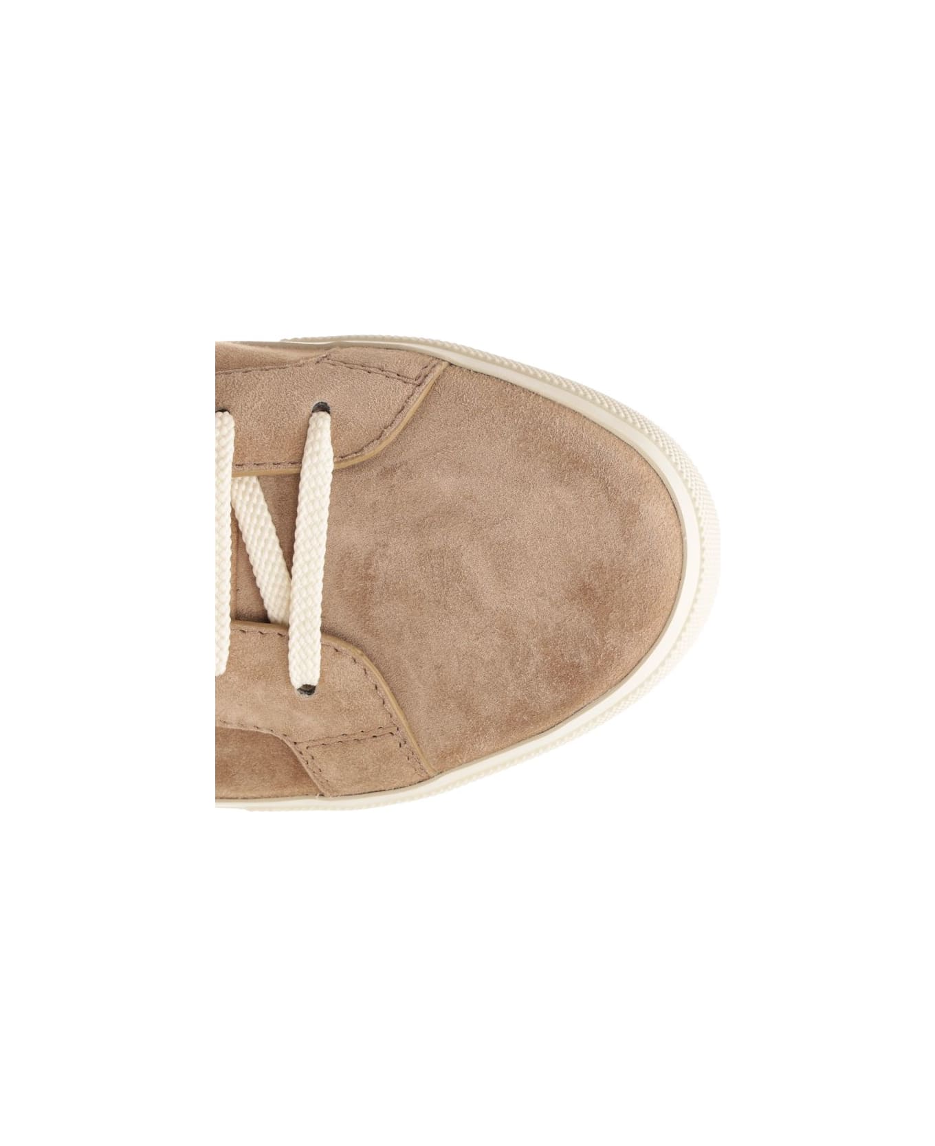 Brunello Cucinelli Suede Sneakers - Beige