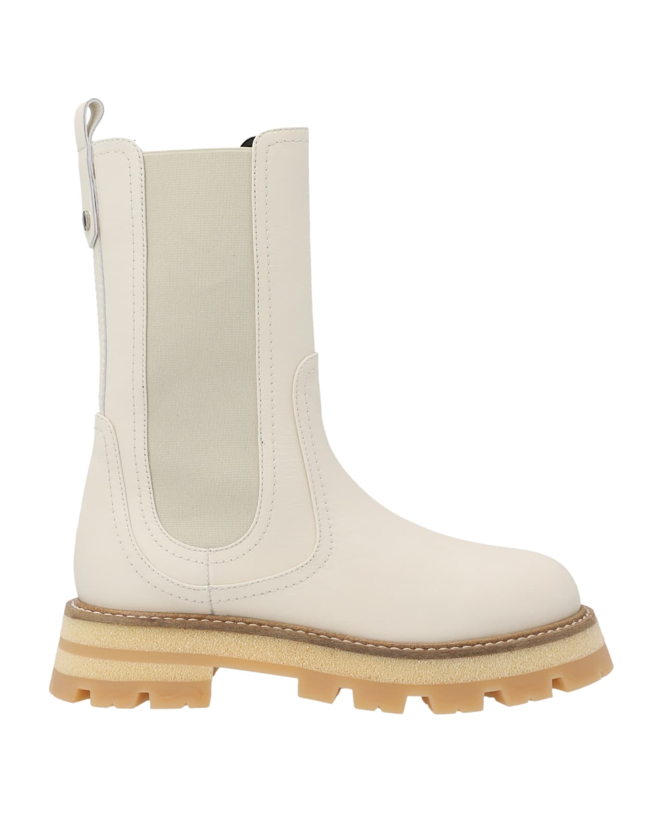 Ermanno Scervino Leather Boots - White