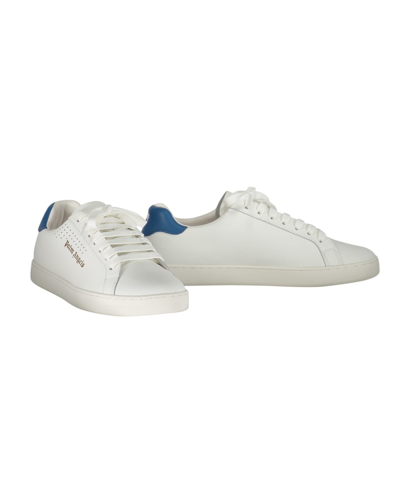 Palm Angels New Tennis Leather Sneakers - White