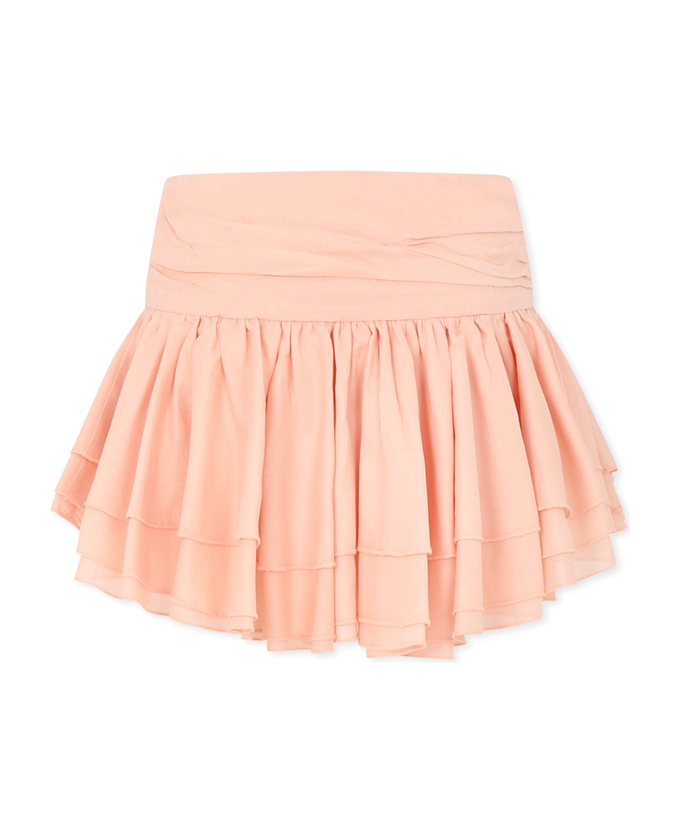 Pinko Pink Skirt For Girl - Pink