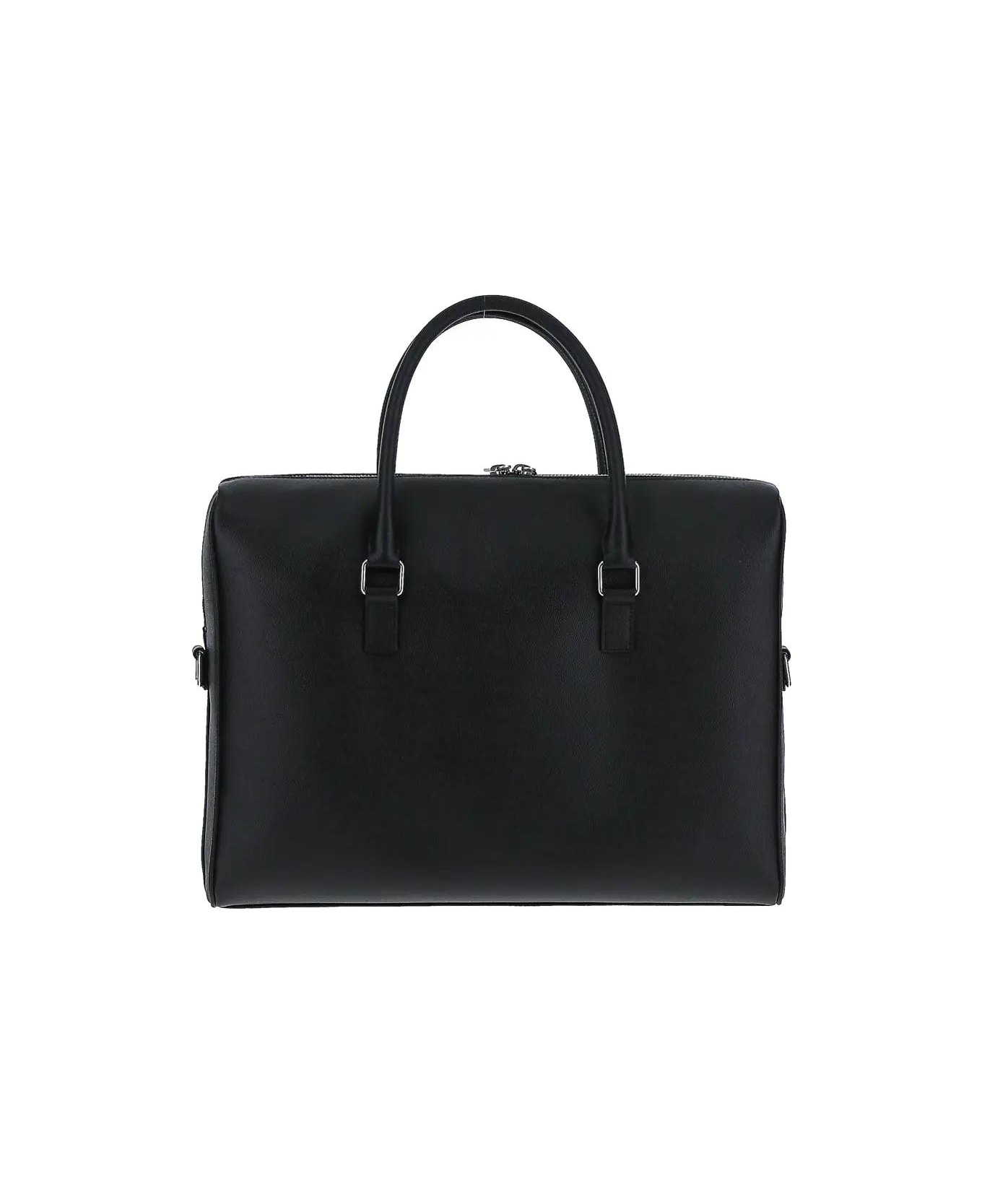 Saint Laurent Duffle Briefcase Bag - BLACK