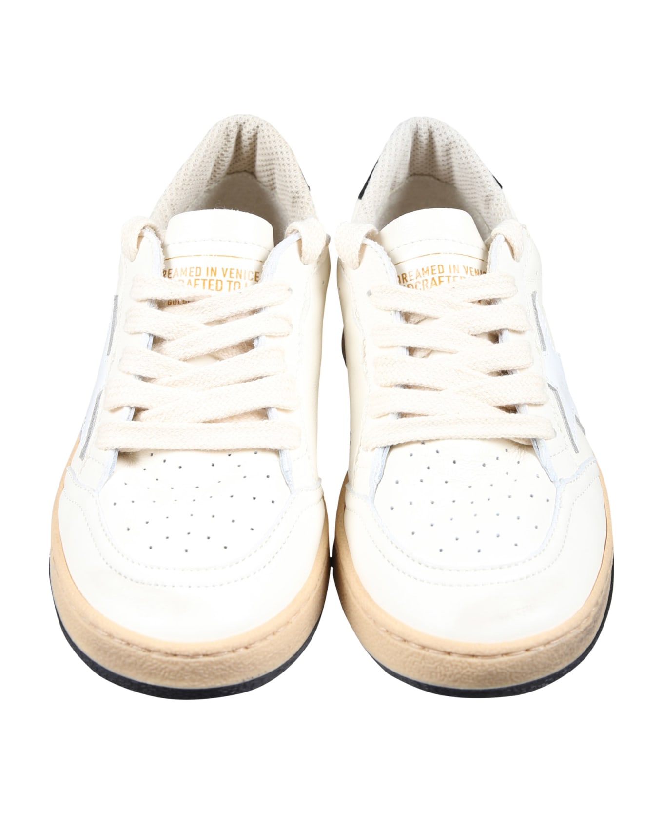 Golden Goose Sneakers Bianche Per Bambini Con Stella - White シューズ