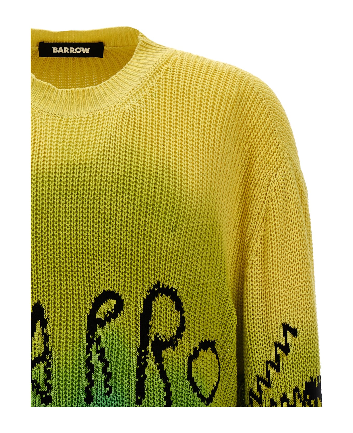 Barrow Jacquard Logo Sweater - Multicolor ニットウェア