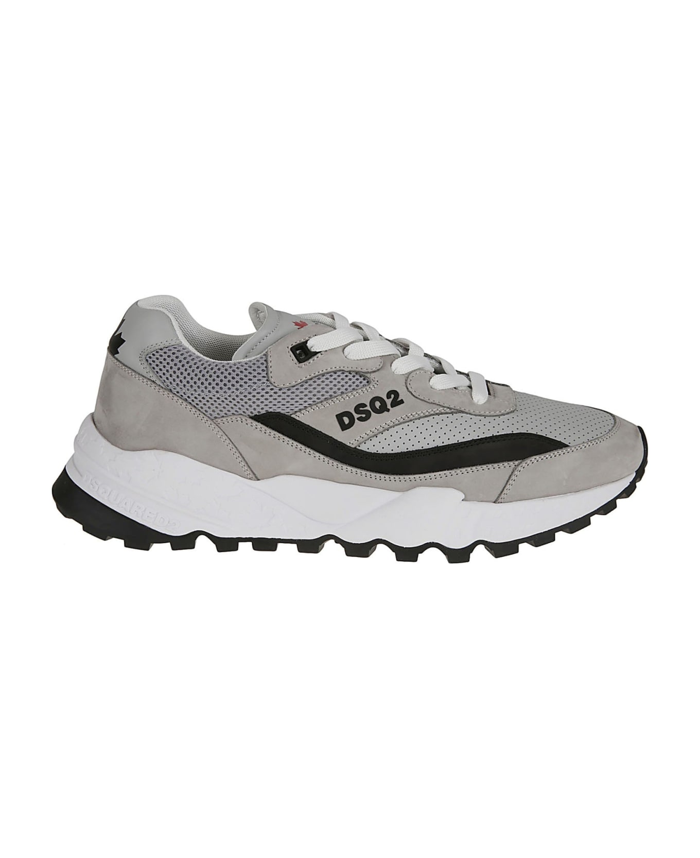 Dsquared2 Free Leather Sneakers - White スニーカー