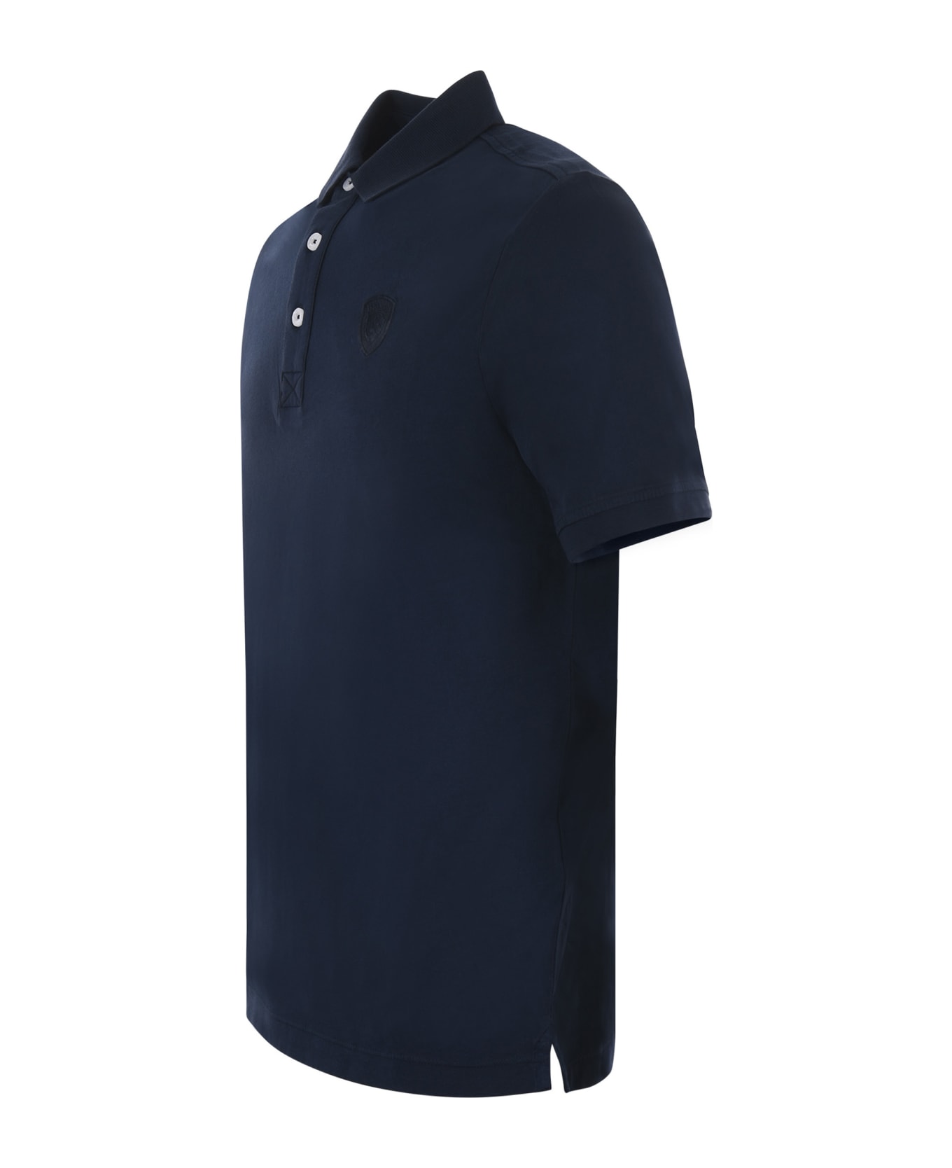 Blauer Polo Shirt - Blu scuro