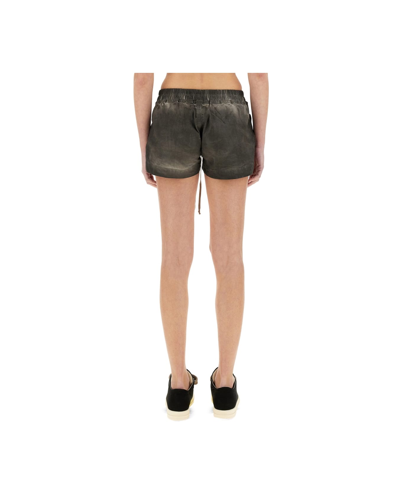 DRKSHDW "fog" Denim Shorts - GREY