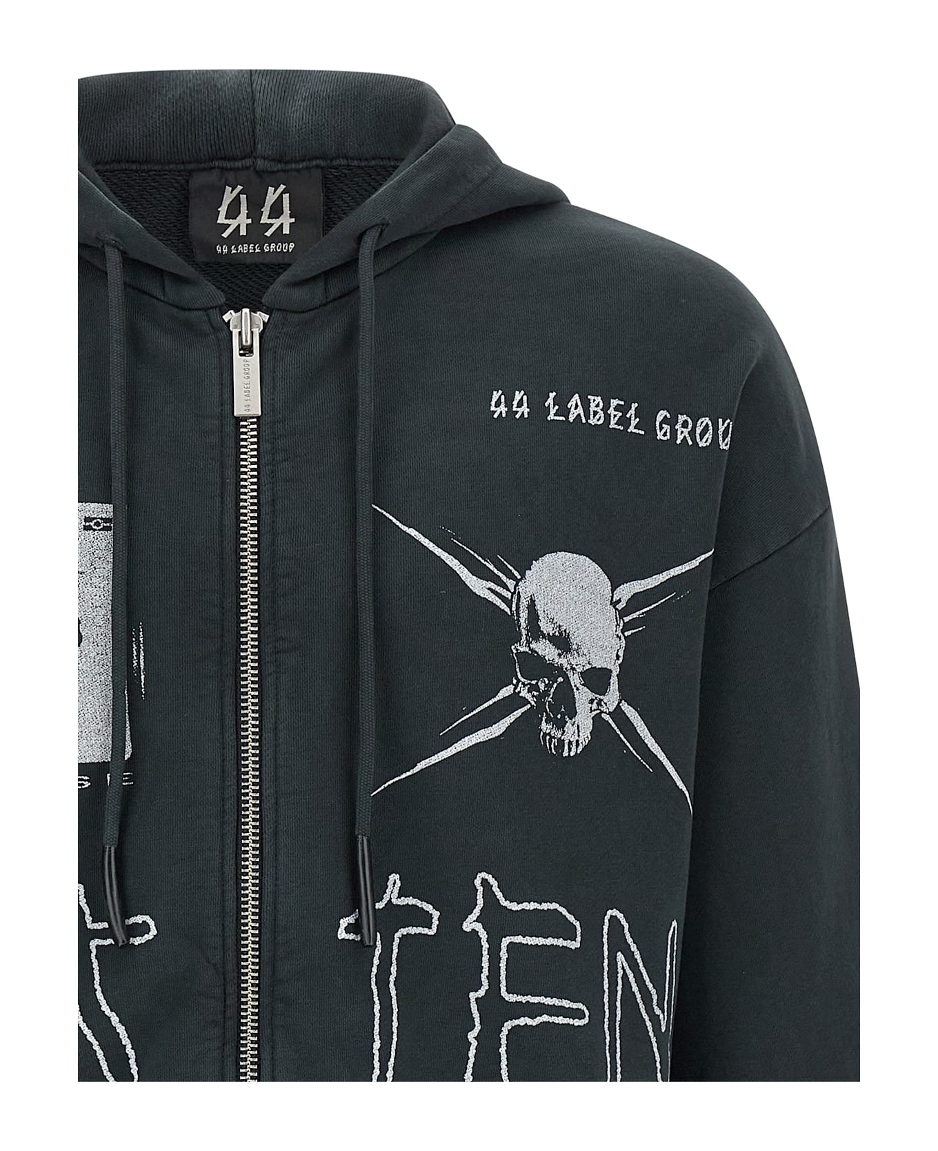 44 Label Group 
commission
 Hoodie - Black  